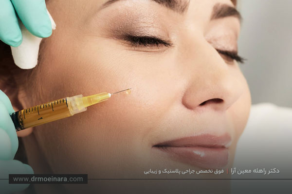 عوارض پی آر پی صورت 