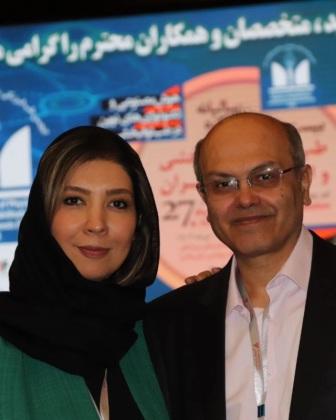 دکتر غلامرضا رئیسی و دکتر طناز احدی