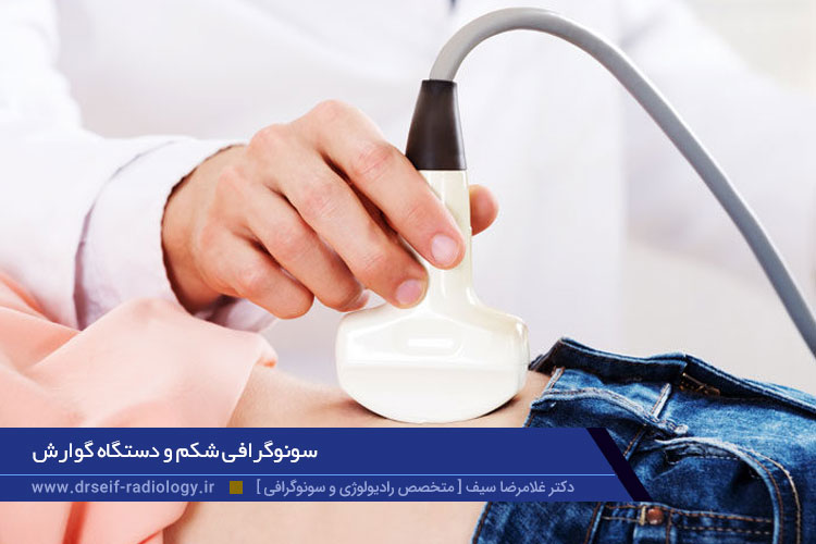 سونوگرافی شکم و دستگاه گوارش