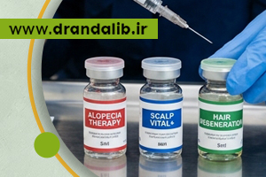 تزریق هیر فیلر مو در اصفهان توسط دکتر عندلیب، متخصص پوست و مو