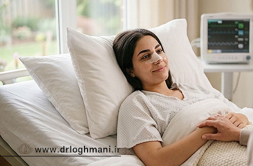 نحوه خوابیدن بعد از عمل بینی؛ بهترین حالت خواب برای کاهش ورم