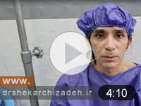 ویدئوی شماره121-دیسک گردنی C5C6 درمان با لیزر پلاسما، ویدیو یک ماه بعد از عمل